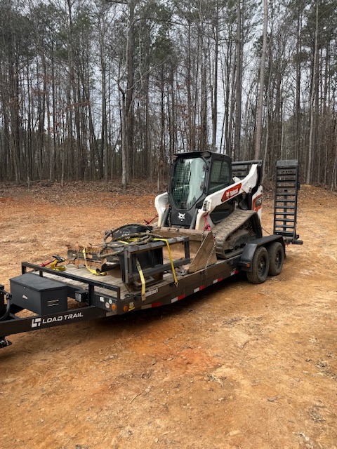 Bobcat T76 Compact Track Loader - t76OnTrailer